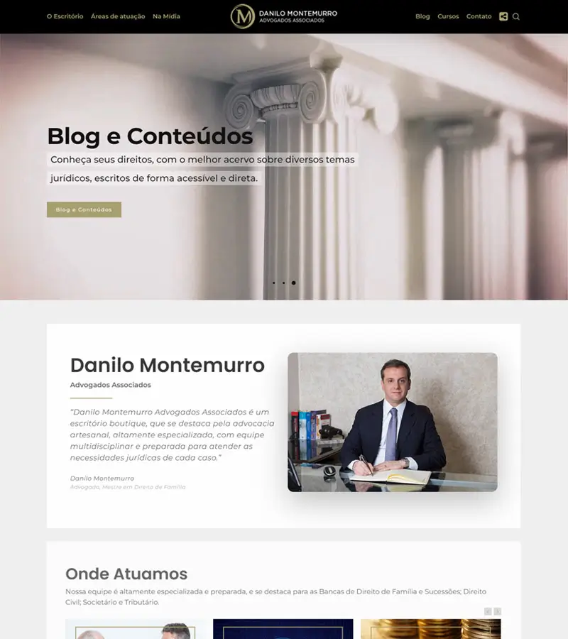 Danilo Criação de website Danilo Montemurro