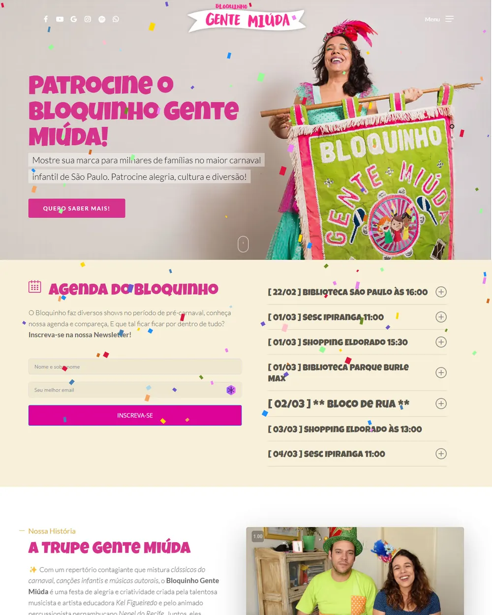 Bloquinho Gente Miúda