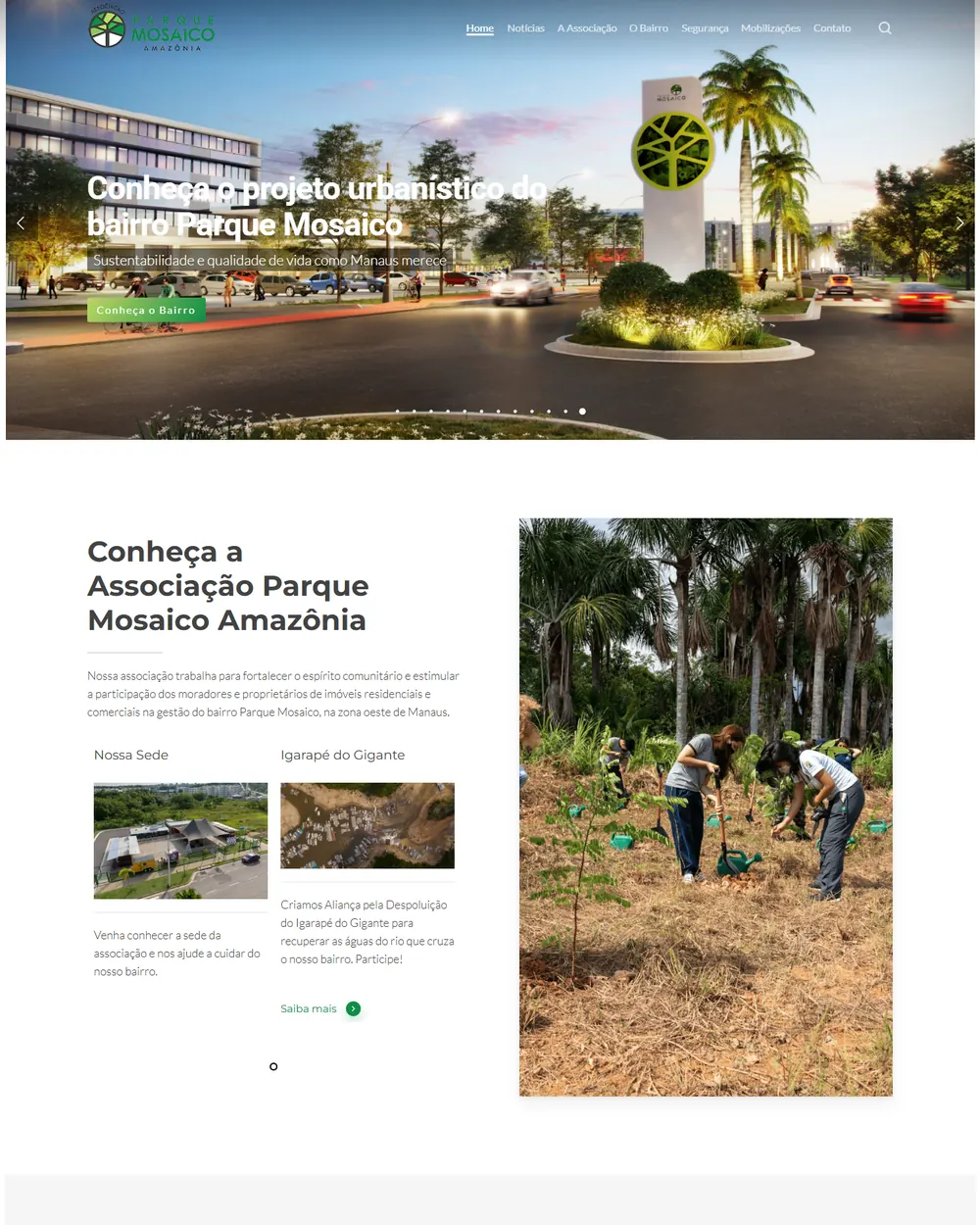 Parque Mosaico - capa