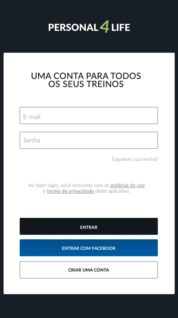 Personal for Life: Login