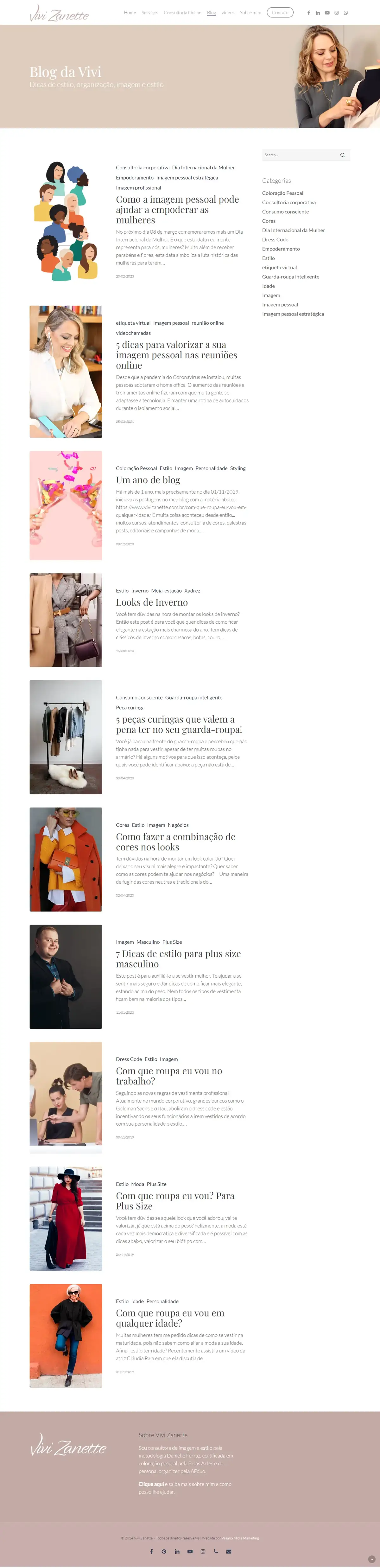 Vivi Zanette: Blog