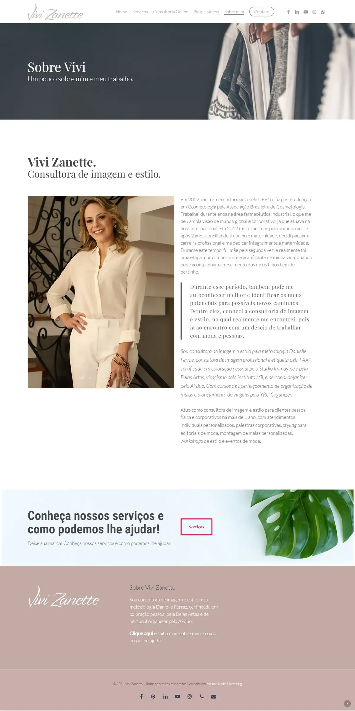 Vivi Zanette: Sobre